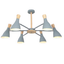 Nordic Simple Modern Solid Wood Aluminum Chandelier - What A Decor