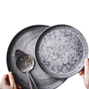 Antique Metallic Round Tray- (Set of 3) - What A Decor