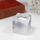 Enchanted Candle- Small Square Jar- Lavender - What A Decor