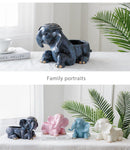 3D Elephant Resin Handpainted Sculpture Key Storage - What A Decor