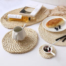 Braided Corn Fur Weave Table Mat - What A Decor