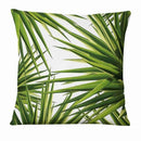 Fresh Green Leaves Linen Pillowcase - What A Decor