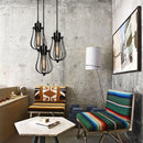 Vintage Iron Cage Chandelier - What A Decor