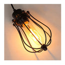 Vintage Iron Cage Chandelier - What A Decor