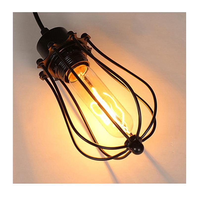 Vintage Iron Cage Chandelier - What A Decor
