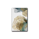 Nordic Decorative Leaf and Trunk Texture Abstract Wall Art Canvas Print - What A Decor