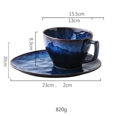 European-Style Creative Ceramic Breakfast Luxury Tableware Set - What A Decor