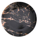 Marble Plates Ceramic Dinner Set Gold Inlay - What A Decor