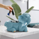 3D Elephant Resin Handpainted Sculpture Key Storage - What A Decor