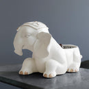3D Elephant Resin Handpainted Sculpture Key Storage - What A Decor