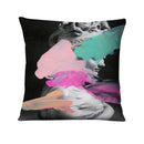 Handmade Printed Cotton Cushion/ Pillow Cover for your Sofa- Abstract Modern Art - What A Decor