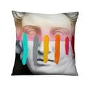 Handmade Printed Cotton Cushion/ Pillow Cover for your Sofa- Abstract Modern Art - What A Decor
