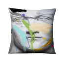 Handmade Printed Cotton Cushion/ Pillow Cover for your Sofa- Abstract Modern Art - What A Decor