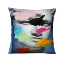 Handmade Printed Cotton Cushion/ Pillow Cover for your Sofa- Abstract Modern Art - What A Decor