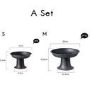 Vintage Wrought Iron Tray Dessert Plate - What A Decor