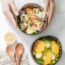 Natural Handcrafted Coconut Bowl Hard Shell - What A Decor