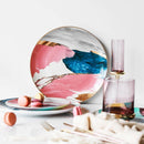 Japanese Watercolour Art Ceramic Plate - What A Decor