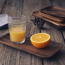 Japanese Style Acacia Square Wooden Plates - What A Decor