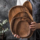 Irregular Wooden Tableware Set - What A Decor
