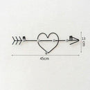 Metal Hooks Creative Letter Decoration - What A Decor