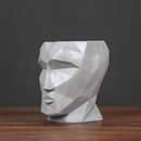 Nordic Modern Resin Face Pot - What A Decor