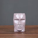 Nordic Modern Resin Face Pot - What A Decor