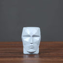 Nordic Modern Resin Face Pot - What A Decor