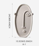 Handmade Nordic Abstract Human Face Ceramic Vase - What A Decor