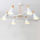 Nordic Simple Modern Solid Wood Aluminum Chandelier - What A Decor