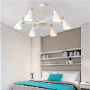 Nordic Simple Modern Solid Wood Aluminum Chandelier - What A Decor