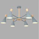 Nordic Simple Modern Solid Wood Aluminum Chandelier - What A Decor