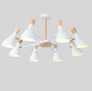 Nordic Simple Modern Solid Wood Aluminum Chandelier - What A Decor