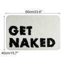 GET NAKED Absorbent and Non Slip Bathroom Mat