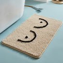 BOOBIES Fluffy Anti Slip Bath Mat