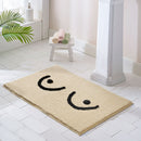 BOOBIES Fluffy Anti Slip Bath Mat