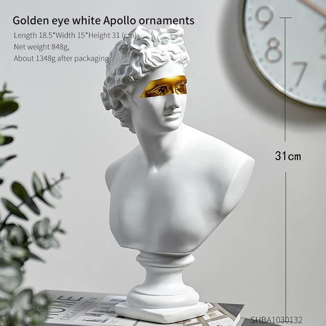 Resin Nordic David Sculpture Home Decor - What A Decor