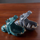 3D Hippo and Rhino Home Table Decoration - What A Decor