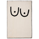 Abstract TITTIES floor Mat