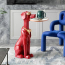 Cool Dog Sculpture Standing Tray - What A Decor