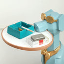Cool Dog Sculpture Standing Tray - What A Decor