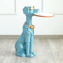 Cool Dog Sculpture Standing Tray - What A Decor