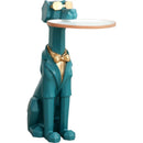 Cool Dog Sculpture Standing Tray - What A Decor