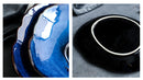 Irregular Ceramic Plate Dishes Tableware Deep Blue