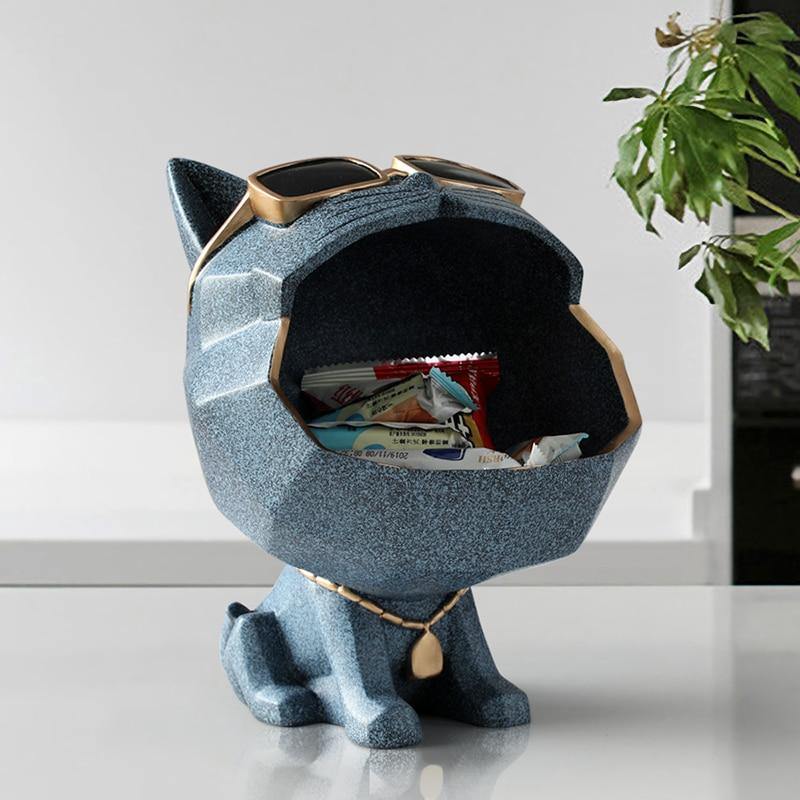 3D Cat Resin Statue Home Decor "Pocket Emptier" - What A Decor