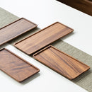 Natural Acacia Wood Set of Plate- Square and Rectangular