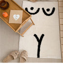 Abstract LADY Nordic Floor Mat