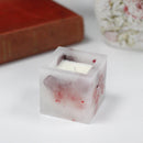 Enchanted Candle- Small Square Jar- Rose Garden - What A Decor