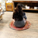 Round Jute and Recycled Cotton Rugs